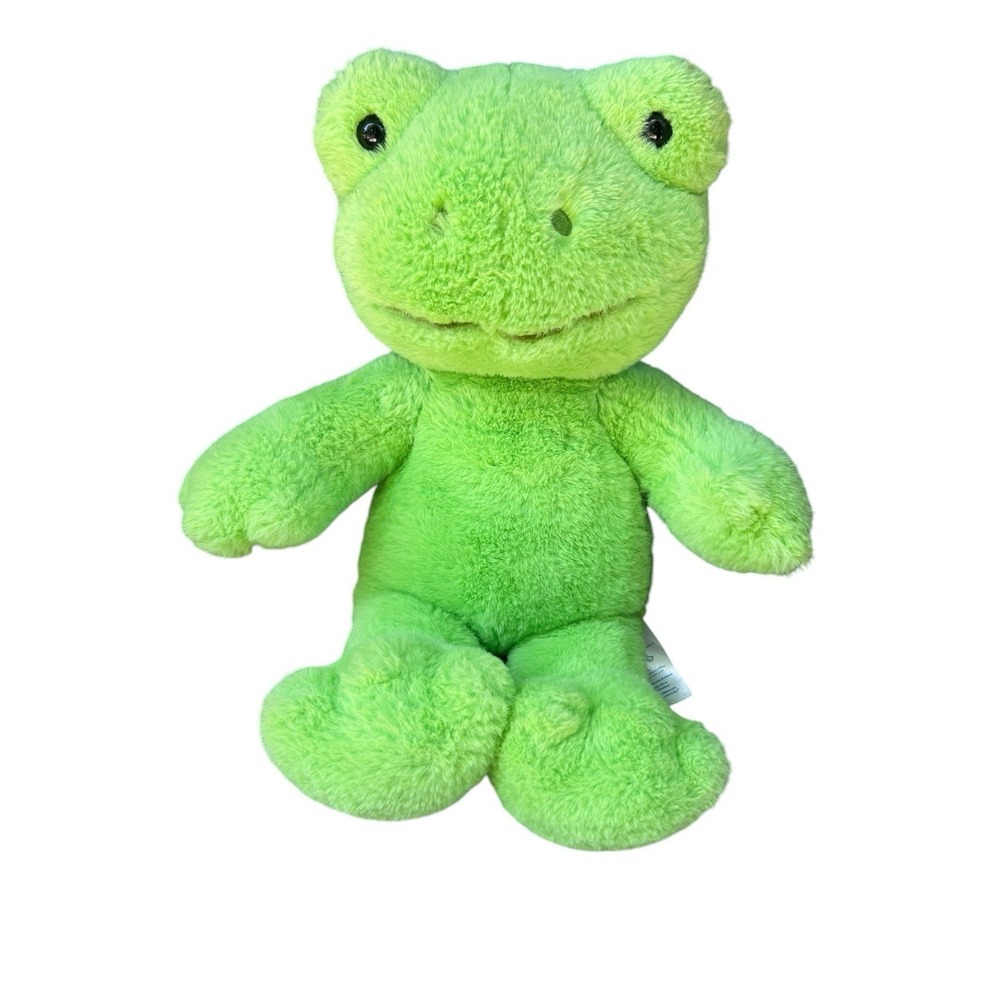 Build A Bear Green Frog Plush‎ Stuffed Animal 16"